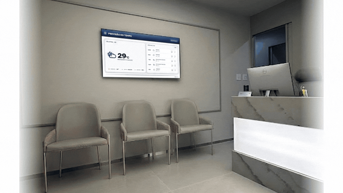 Tela PontoView em destaque